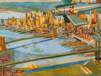 Museo de Nueva York expone mural infantil de Abram Champanier