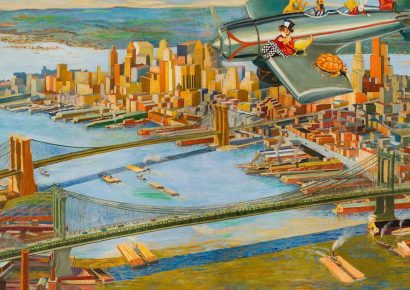 Museo de Nueva York expone mural infantil de Abram Champanier