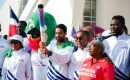 Monte Plata celebró con fervor el paso de la antorcha olímpica rumbo a Santo Domingo 2026