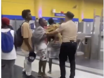 Tensión en el Metro de Santo Domingo por intento de evasión de pago