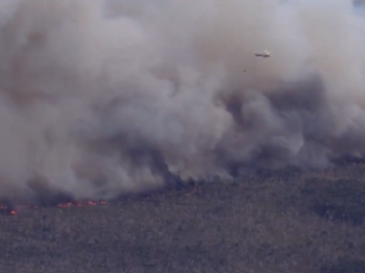 Dos incendios forestales consumen más de 2,300 hectáreas al oeste de Miami