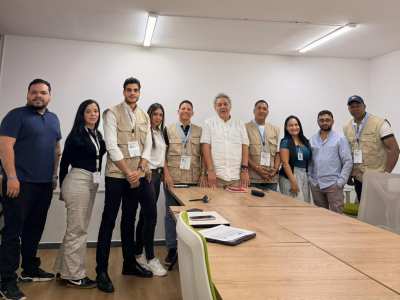 Diputados dominicanos participan como observadores en la segunda vuelta presidencial de Colombia