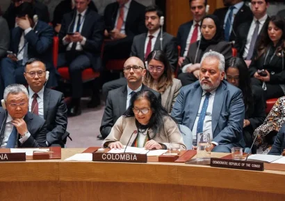Colombia enfoca su presidencia del Consejo de Seguridad de la ONU en la paz en Oriente Medio, mujeres y niños