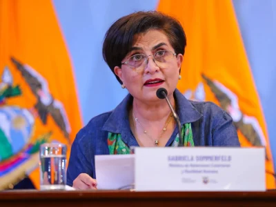 Renuncia la ministra de Relaciones Exteriores de Ecuador, Gabriela Sommerfeld
