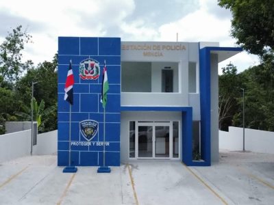 Gobierno inaugura nueva estación policial en Mencía para reforzar la seguridad en Pedernales