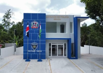 Gobierno inaugura nueva estación policial en Mencía para reforzar la seguridad en Pedernales