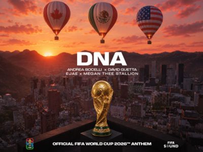 FIFA presentó ‘DNA’, nuevo himno oficial del Mundial 2026