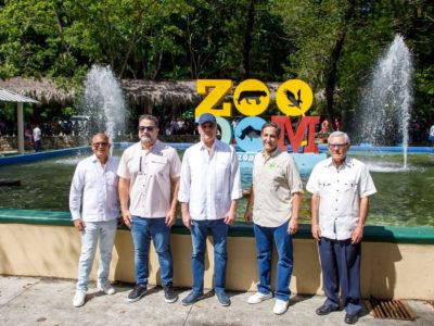 Presidente Abinader visita el Zoológico Nacional tras más de 20 años sin la presencia de un mandatario