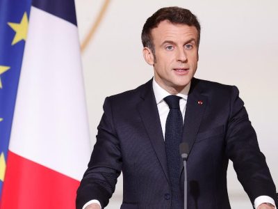 Macron instó a democracias a coordinarse antes de la cumbre del G7 en Francia