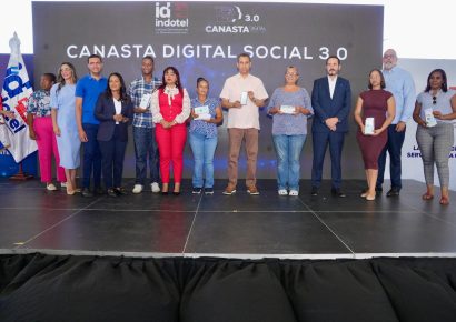 Indotel lleva inclusión digital a más de 500 residentes de Santo Domingo Oeste con la Canasta Digital Social 3.0