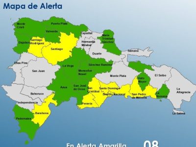 COE amplía alertas por lluvias en 19 provincias
