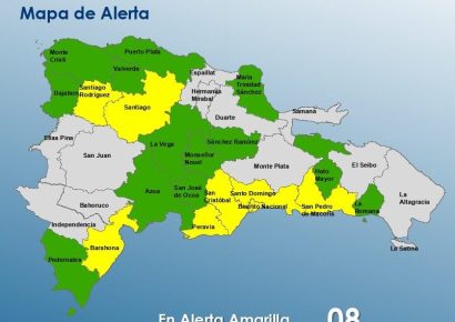 COE amplía alertas por lluvias en 19 provincias