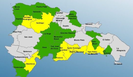 COE amplía alertas por lluvias en 19 provincias