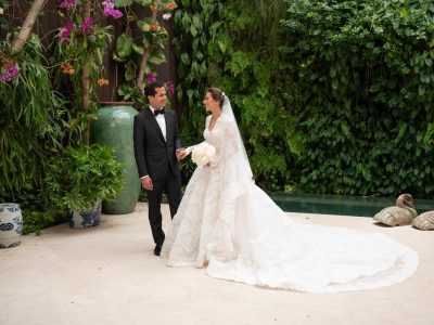 Omar Fernández y Alexia Rubio sellan su unión matrimonial ante la Iglesia