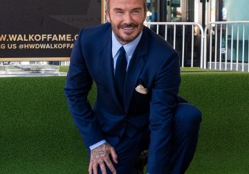 David Beckham recibió estrella en el Paseo de la Fama de Hollywood