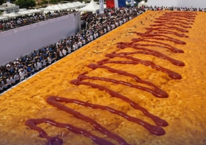 San Pedro de Macorís prepara el pastel en hoja más grande del país en sus Fiestas Patronales