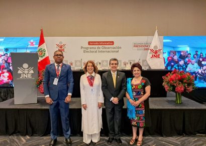 JCE forma parte de misión internacional de observación electoral en comicios presidenciales de Perú