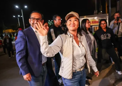 Keiko Fujimori anticipa un “cambio de gobierno” en Colombia en medio de jornada electoral en Perú