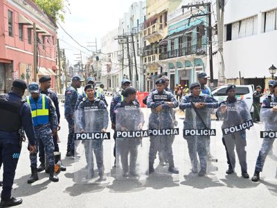 Interior y Policía dispersó protesta de agropecuarios en La Feria