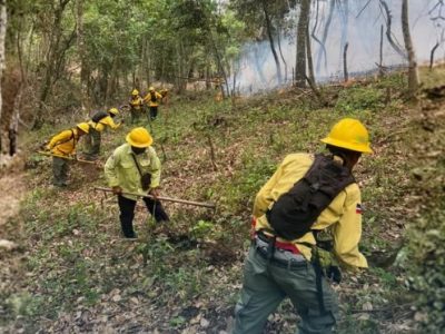 Medio Ambiente controló incendio en Bonao y enfrenta otro en Sierra de Bahoruco