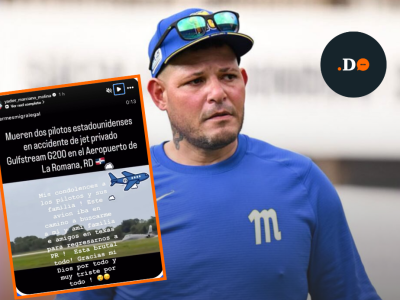El exreceptor puertorriqueño Yadier Molina revela que avión accidentado en La Romana iba a recogerlo en Texas