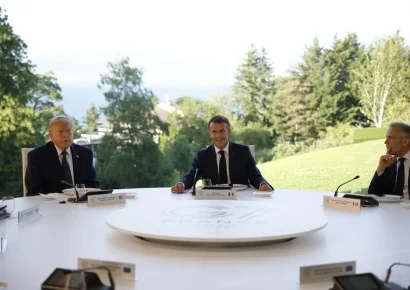 Macron destaca la unidad del G7 tras meses de tensiones y desacuerdos entre aliados