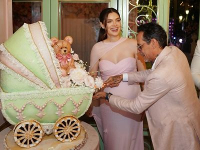 Nadia Ferreira y Marc Anthony celebraron el baby shower de su segundo hijo