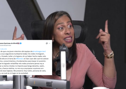 Susana Gautreaux denuncia ataque digital contra sus redes