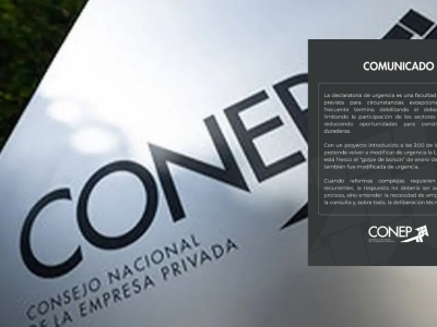 CONEP alerta sobre “golpe de bolsón” con Ley de Residuos Sólidos