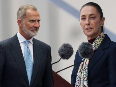 Presidenta de México informó que es «probable» una reunión con Felipe VI en Ciudad de México