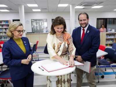Vicepresidenta Raquel Peña reafirma compromiso del Gobierno con la transformación educativa