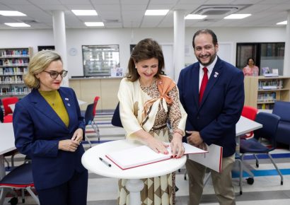 Vicepresidenta Raquel Peña reafirma compromiso del Gobierno con la transformación educativa