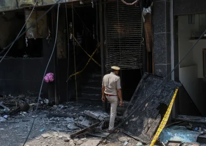 Tragedia en Nueva Delhi, India: incendio en hotel deja al menos 21 fallecidos y 11 heridos