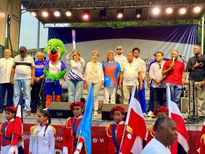 Puerto Plata recibe con gran entusiasmo la antorcha de los Juegos Centroamericanos y del Caribe Santo Domingo 2026