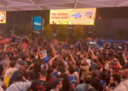 Celebraciones por la remontada de los Knicks terminan con 56 detenidos