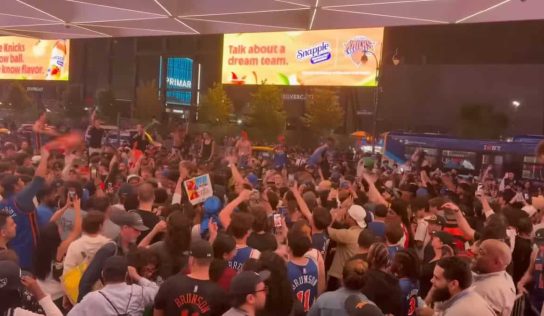 Celebraciones por la remontada de los Knicks terminan con 56 detenidos