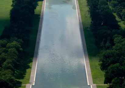 Trump está muy preocupado por el deterioro del Estanque Reflectante de Washington