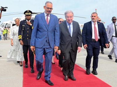 Secretario general de la ONU llega a Haití y advierte sobre el deterioro de la situación humanitaria