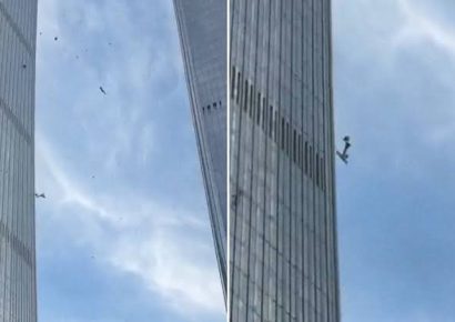 Un muerto y 13 heridos tras el choque de una avioneta contra un edificio en Pekín