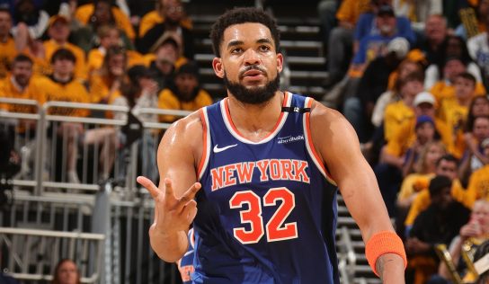 Karl-Anthony Towns calificó palmeo de OG Anunoby como “la mano derecha de Dios”