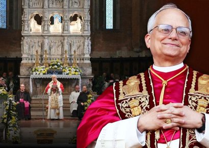 El papa León XIV visita la tumba de San Agustín y llama a la paz y la reconciliación