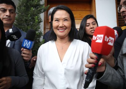 Fujimori pasó al frente en el conteo oficial con 98.3 % de actas contabilizadas