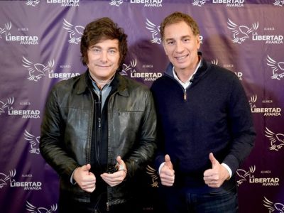 Javier Milei nombra a Diego Santilli como nuevo jefe de Gabinete tras la salida de Manuel Adorni