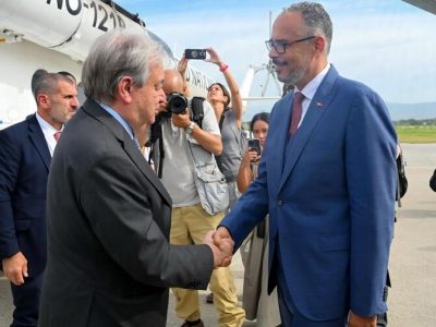 Guterres pide perdón a mujeres desplazadas en Haití y reclama más apoyo internacional