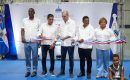 Presidente Abinader entrega renovado Club Deportivo Dante Lemoniel en Los Alcarrizos