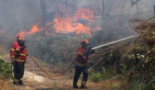 Portugal refuerza combate al incendio de Vouzela con ayuda internacional
