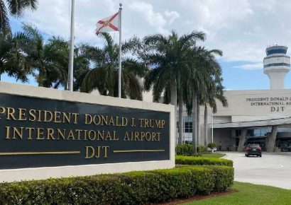 Palm Beach rebautizó su aeropuerto con el nombre de Trump