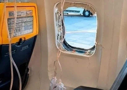 Avión regresó a Salónica tras rotura de ventanilla y descompresión explosiva