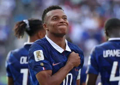 Mbappé igualó a Messi en la cima de goleadores del Mundial