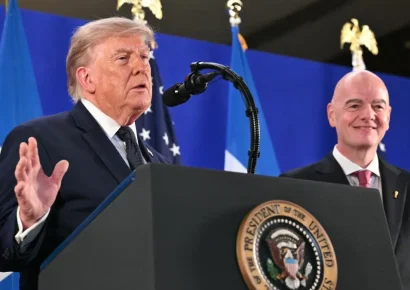 Trump llega a la final del Mundial y admite que es difícil apostar contra Messi